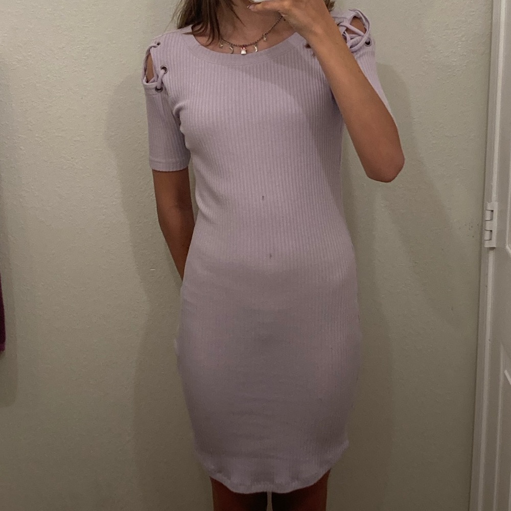 forever 21 contemporary lavender dress size m